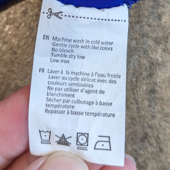 Revamped Sexy Cocktail Party Mini Asymetric Hem V Neck  Dress Blue Size M - Picture 11 of 14